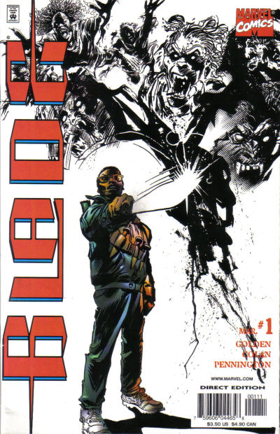 Blade: Crescent City Blues #1 (1998), standard cover