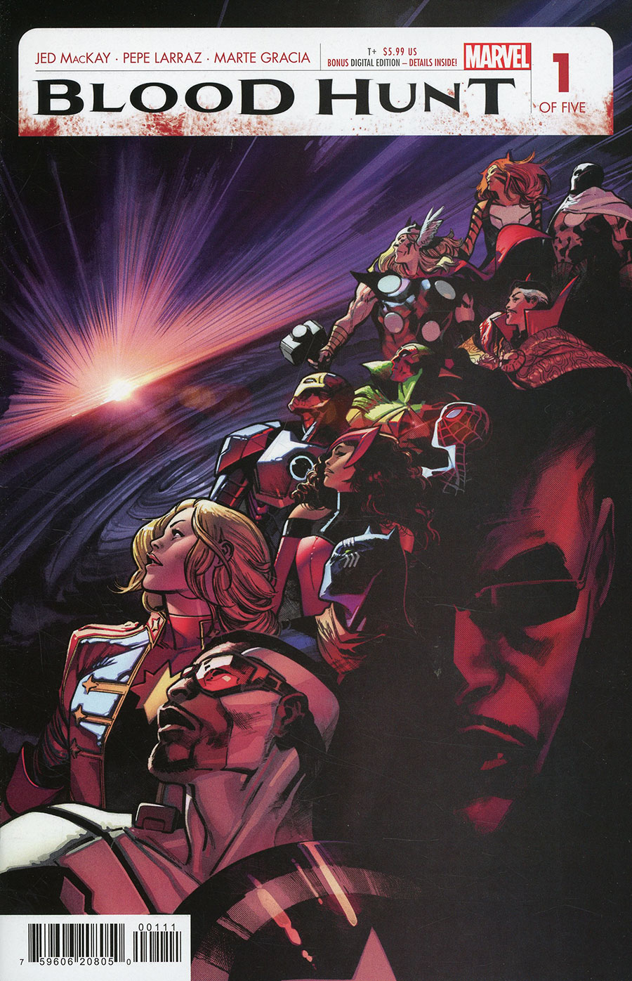 Blood Hunt #1 (2024), standard cover