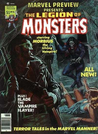 Marvel Preview #8 (1976), The Legion of Monsters magazine cover