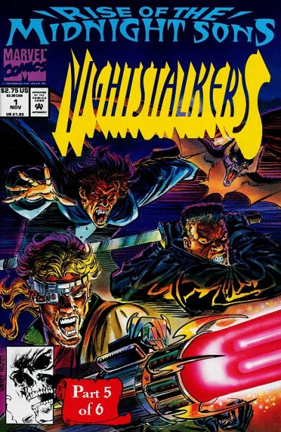Nightstalkers #1 (1992), standard cover