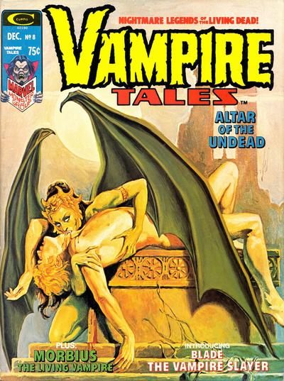 Vampire Tales #8 (1974), standard cover