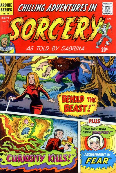 Chilling Adventures in Sorcery as Told by Sabrina #1, Archie/Red Circle · 1972