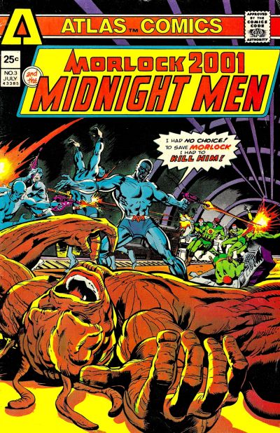 Morlock 2001 #3, Atlas/Seaboard · 1975