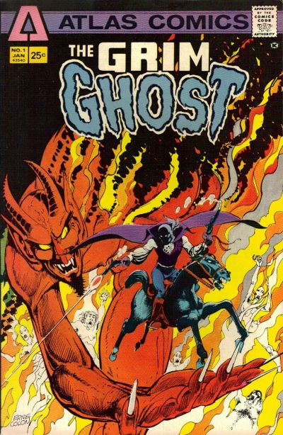 The Grim Ghost #1, Atlas/Seaboard · 1975