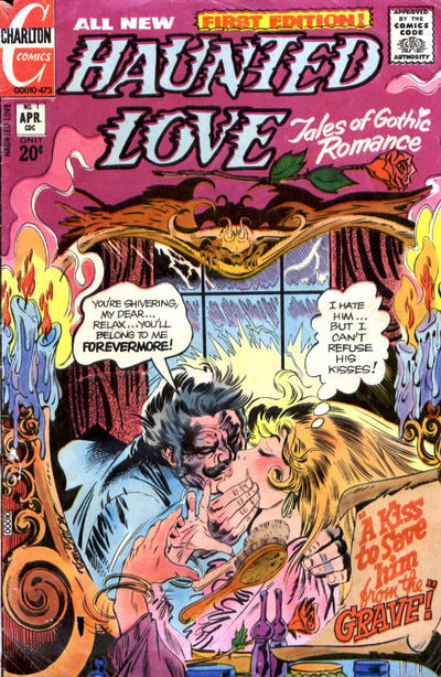 Haunted Love #1, Charlton · 1973