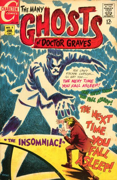 The Many Ghosts of Doctor Graves #5, Charlton · 1968 · Earlier roots