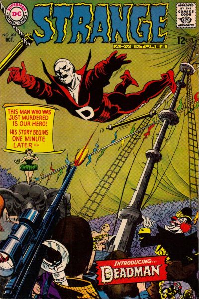 Strange Adventures #205, DC · 1967 · Earlier roots