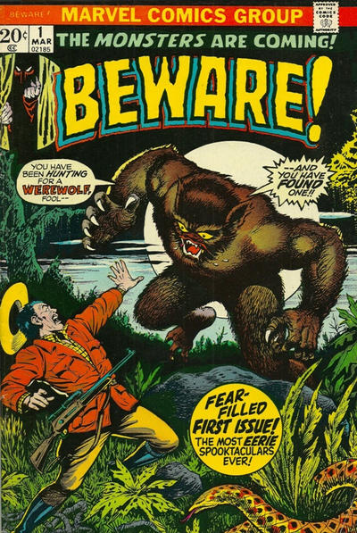 Beware #1, Marvel · 1973