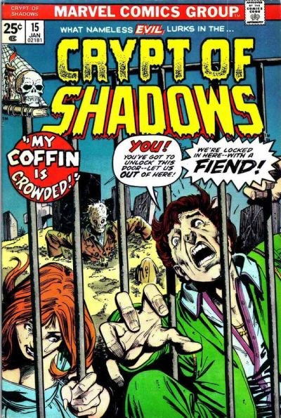 Crypt of Shadows #15, Marvel · 1975