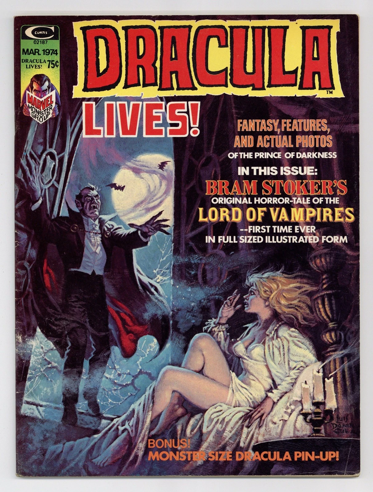 Dracula Lives! #5, Marvel · 1974