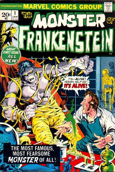 Frankenstein #1, Marvel · 1973