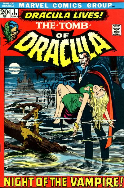 Tomb of Dracula #1, Marvel · 1972
