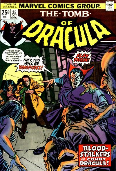 Tomb of Dracula #25, Marvel · 1974