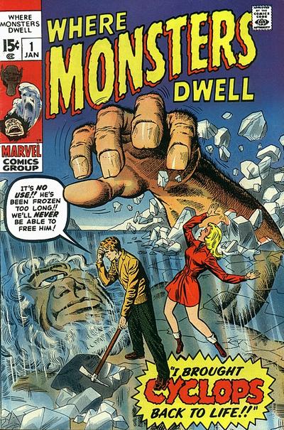 Where Monsters Dwell #1, Marvel · 1970