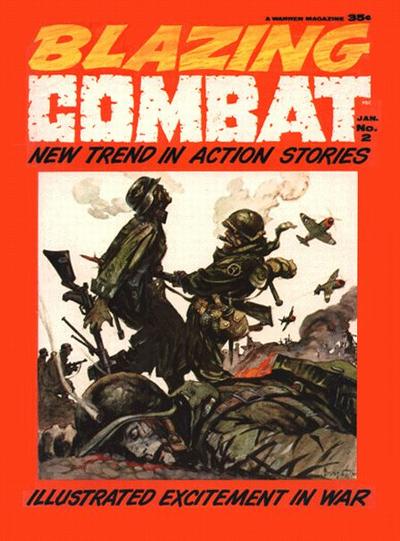 Blazing Combat #2, Warren · 1966 · Earlier roots