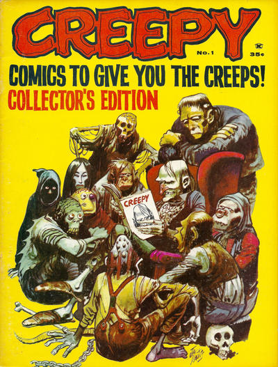 Creepy #1, Warren · 1964 · Earlier roots