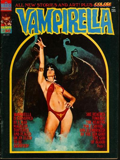 Vampirella #30, Warren · 1974