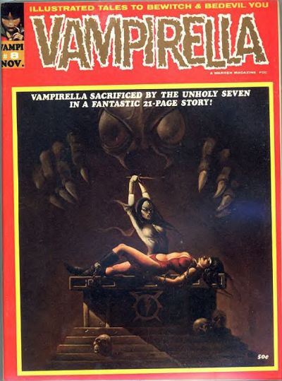 Vampirella #8, Warren · 1970