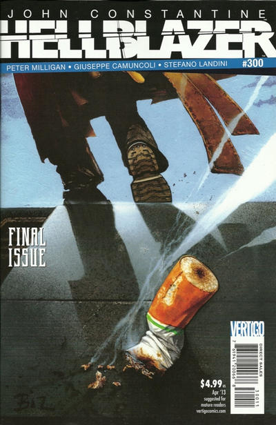 Hellblazer #300 (2013). The original-series finale. Simon Bisley cover.