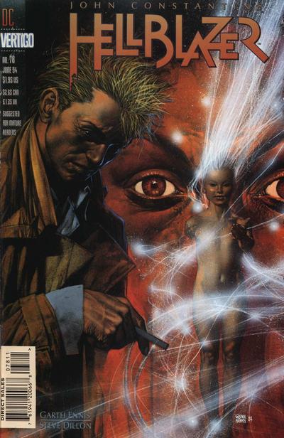 Hellblazer #78 (1994). Rake at the Gates of Hell begins.