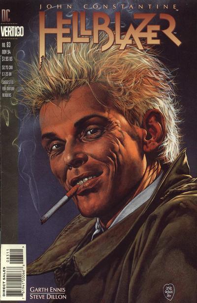 Hellblazer #83 (1994). The conclusion of Rake at the Gates of Hell.