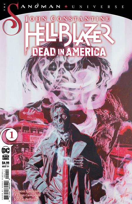 John Constantine, Hellblazer: Dead in America #1 (2024). The beginning of the eleven-issue sequel.