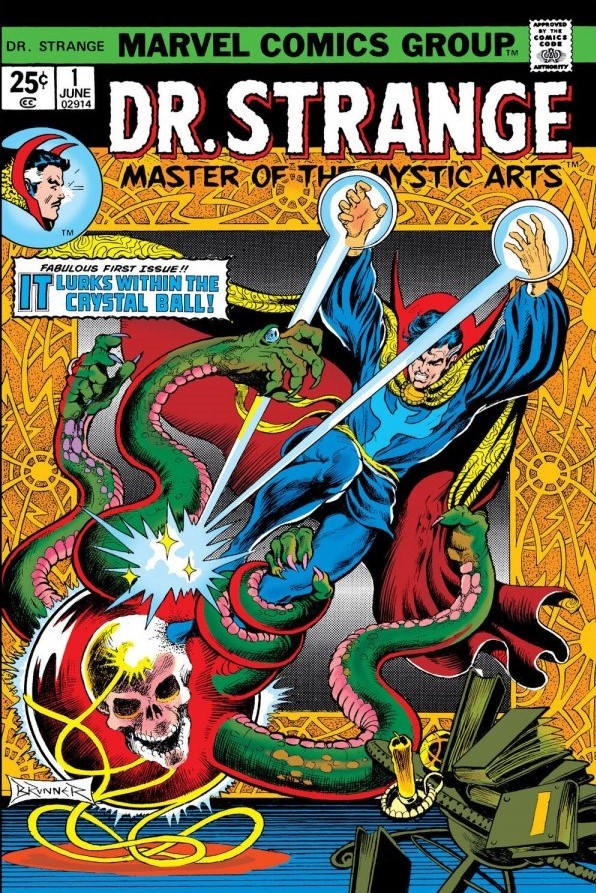 Doctor Strange #1 (1974), Frank Brunner cover