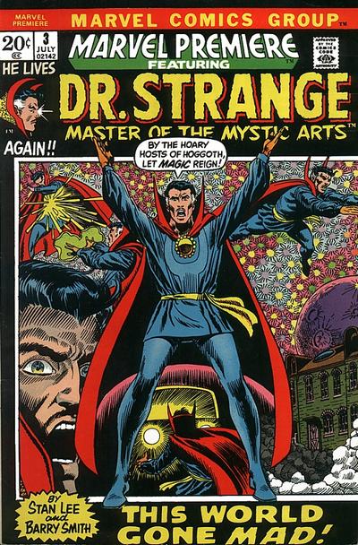 Marvel Premiere #3 (1972) — full cover reference