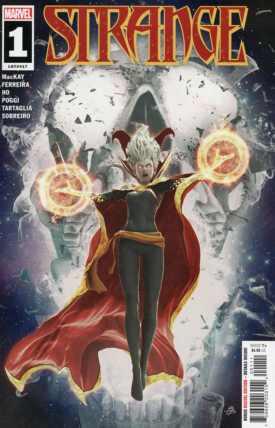 Strange #1 (2022), regular front cover (bjorn barends)