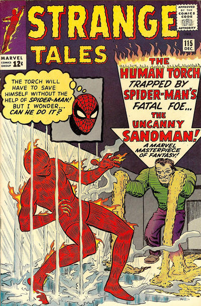 Strange Tales #115 (1963) — full cover reference
