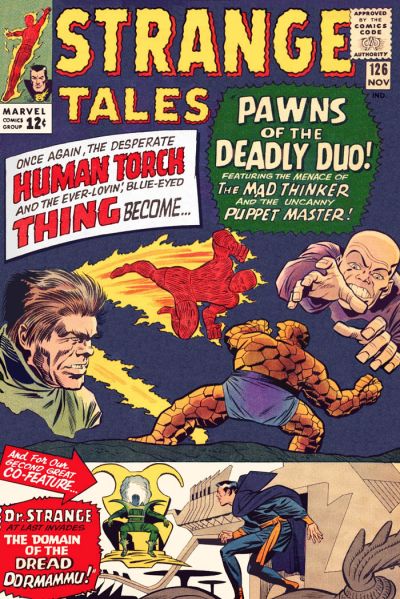 Strange Tales #126 (1964) — full cover reference