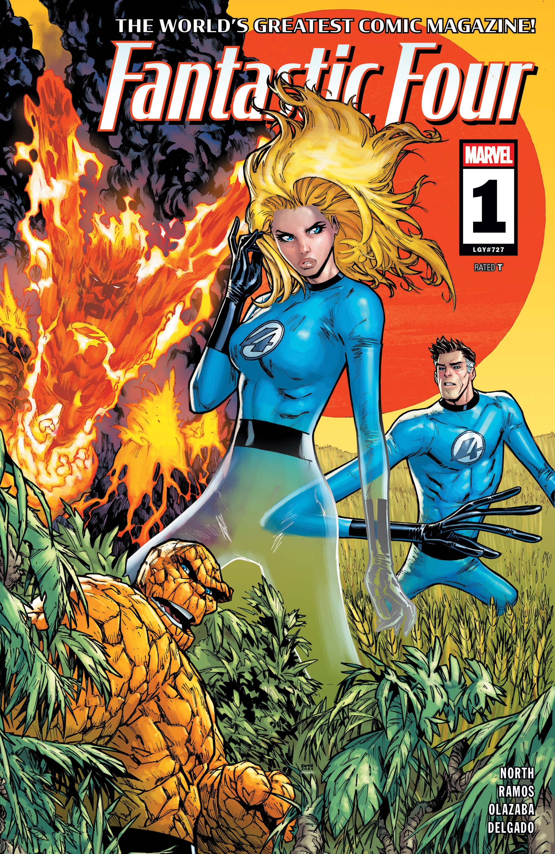 Fantastic Four #1 (2025), Humberto Ramos cover