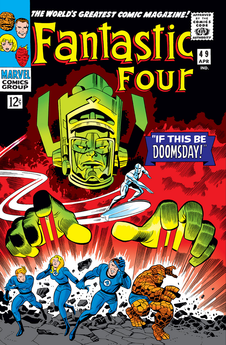 Fantastic Four (1961) #49: Jack Kirby / Joe Sinnott, full cover reference