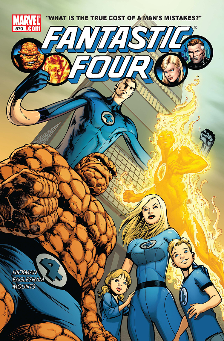 Fantastic Four (1998) #570: Alan Davis / Mark Farmer, full cover reference