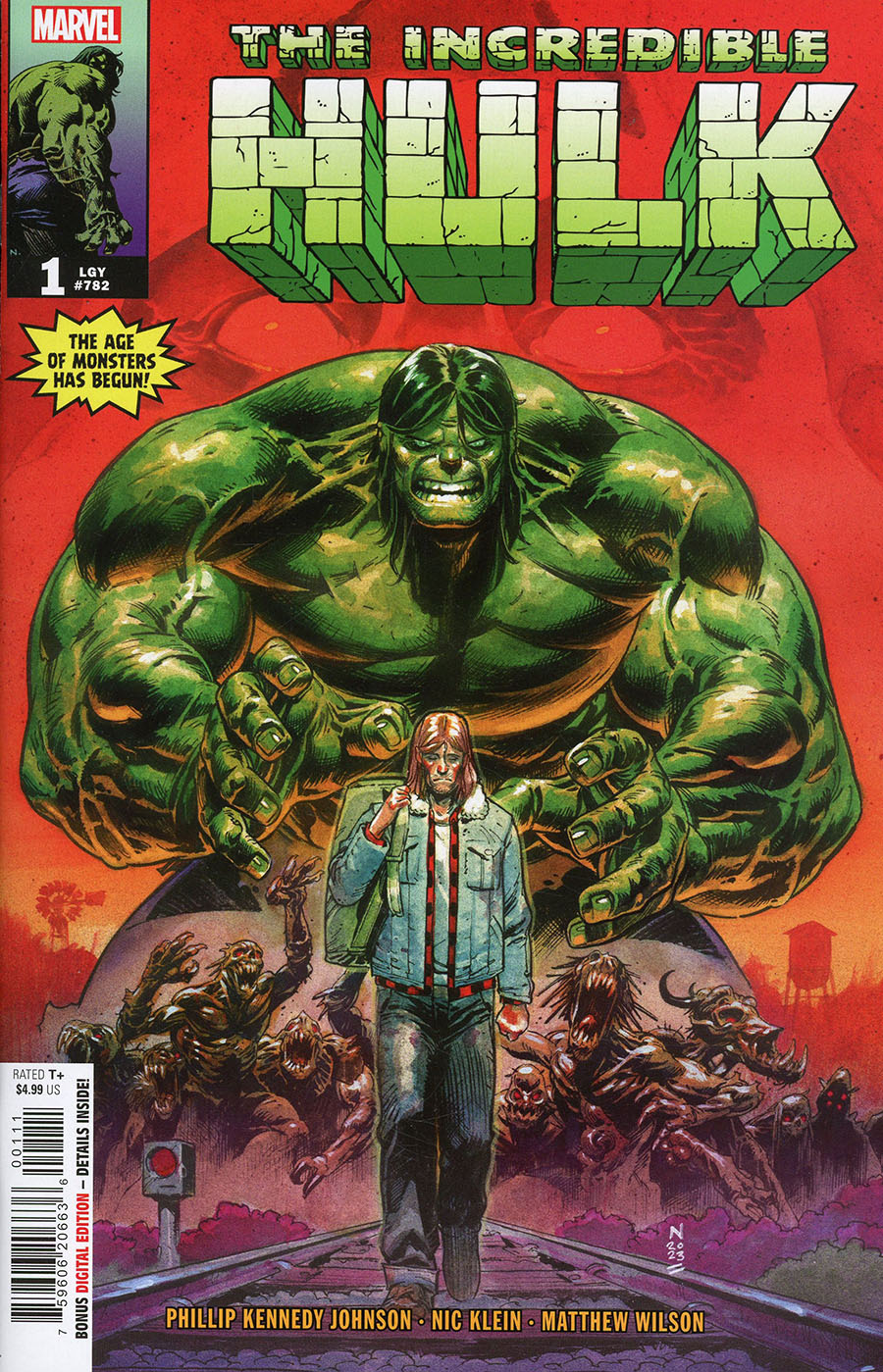 Incredible Hulk #1 (2023), Nic Klein cover