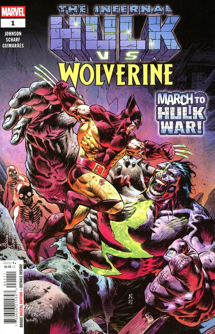 Infernal Hulk vs. Wolverine #1 (2026)