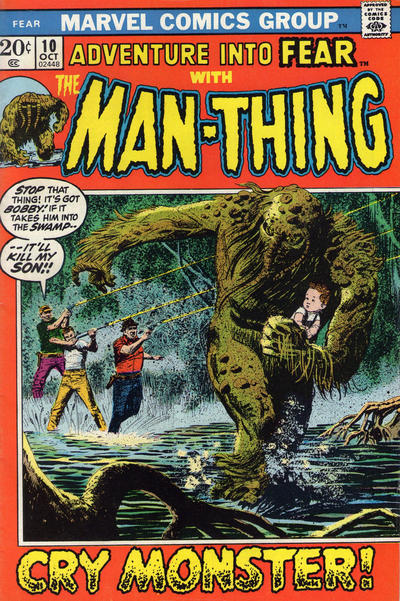 Adventure into Fear #10 (1972) — full cover reference