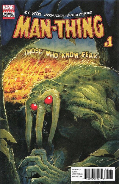 Man-Thing #1 (2017), Tyler Crook standard cover