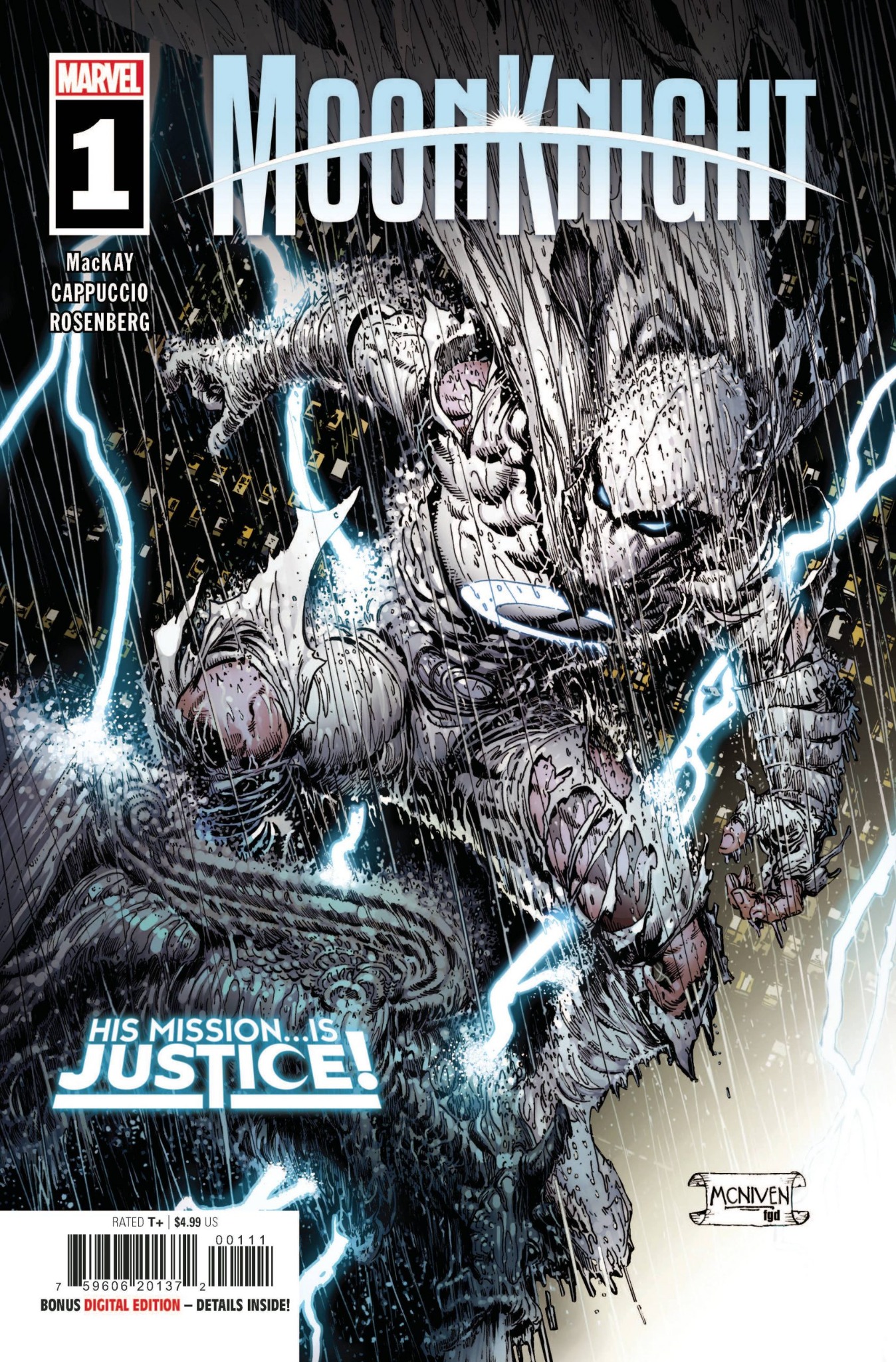 Moon Knight #1 (2021), the Midnight Mission launch