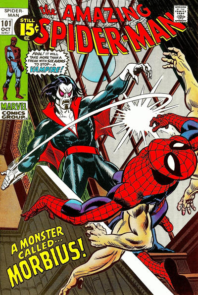 Amazing Spider-Man #101 (1971). First appearance of Morbius.