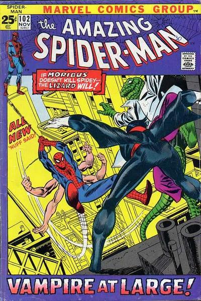 Amazing Spider-Man #102 (1971). Second appearance and origin.