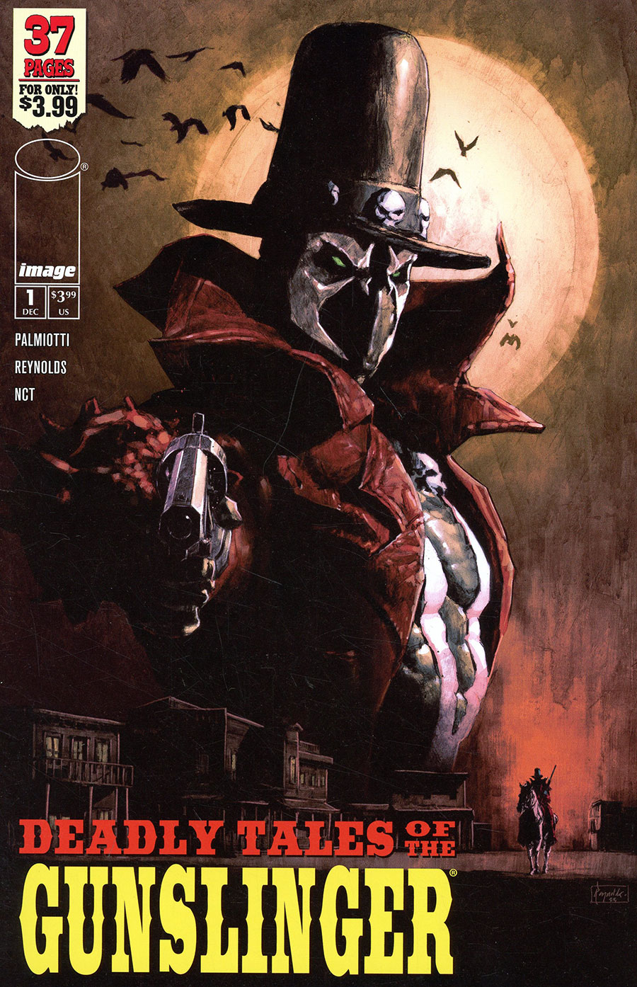 Deadly Tales of the Gunslinger #1 — moon cover. A further chapter in Gunslinger’s story.