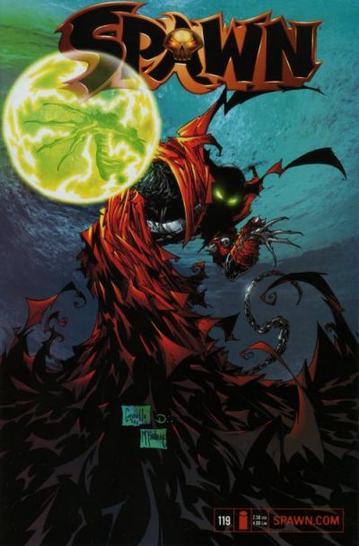 Spawn #119. The Gunslinger cameo / special-artwork collecting route.