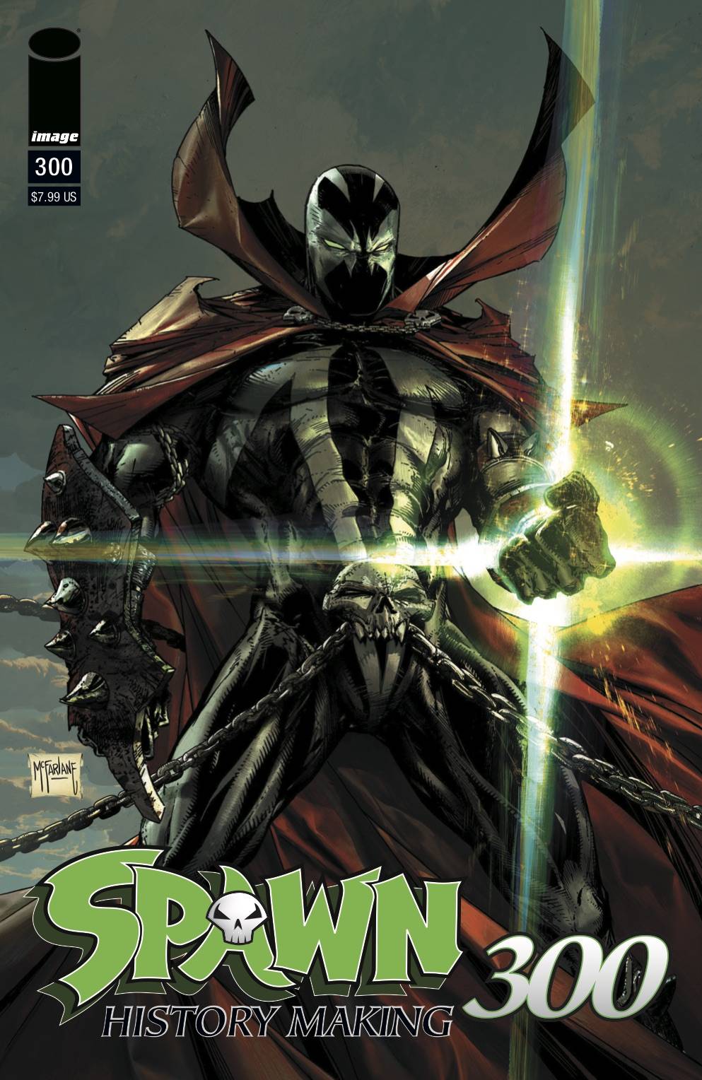 Spawn #300. The 300th-issue milestone; supplied cover shown.