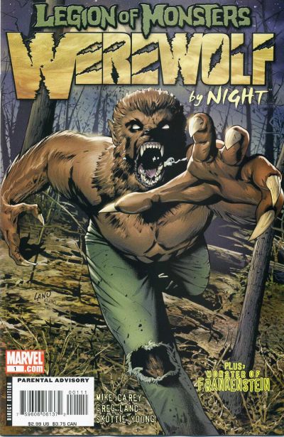 Legion of Monsters: Werewolf by Night #1 (2007).
