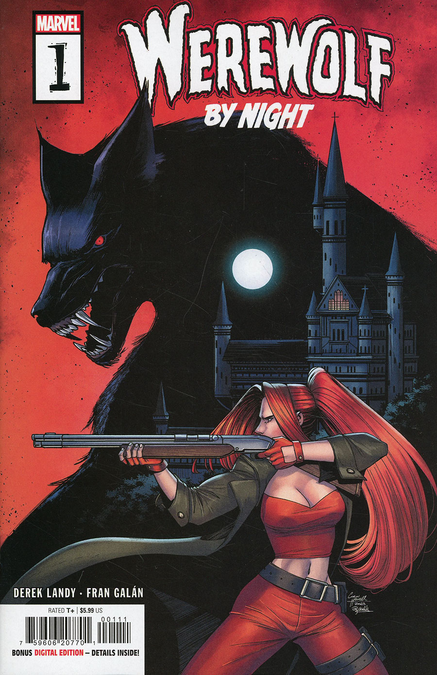 Werewolf by Night #1 (2023), Jack Russell and Elsa Bloodstone