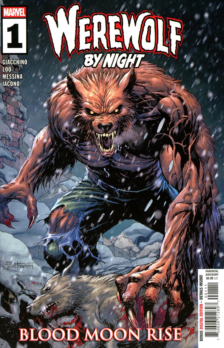 Werewolf by Night: Blood Moon Rise #1 (2025).
